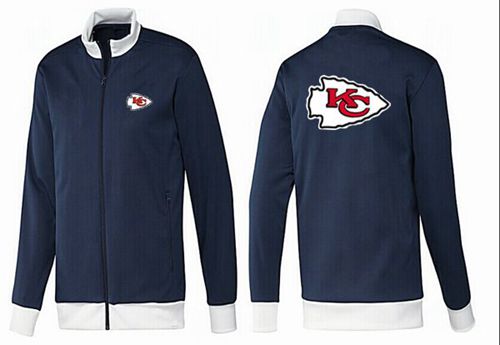 NFL Kansas City Chiefs Team Logo Jacket Dark Blue