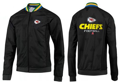 NFL Kansas City Chiefs Victory Jacket Black_1