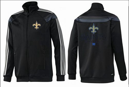 NFL New Orleans Saints Victory Jacket Black_1