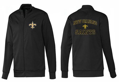 NFL New Orleans Saints Heart Jacket Black