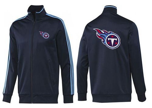 NFL Tennessee Titans Team Logo Jacket Dark Blue_2