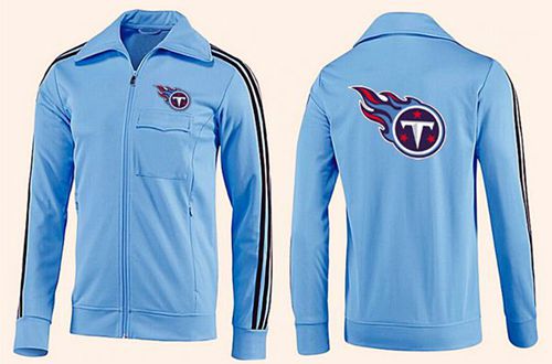 NFL Tennessee Titans Team Logo Jacket Light Blue_2 - Click Image to Close