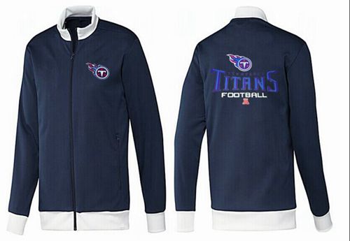 NFL Tennessee Titans Victory Jacket Dark Blue - Click Image to Close