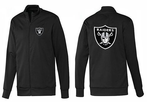 NFL Oakland Raiders Team Logo Jacket Black_1