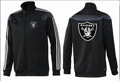 NFL Oakland Raiders Team Logo Jacket Black_3