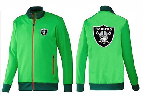 NFL Oakland Raiders Team Logo Jacket Green