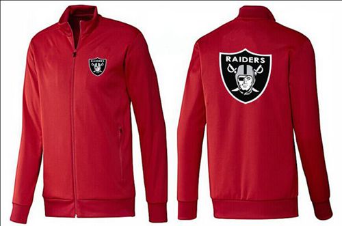 NFL Oakland Raiders Team Logo Jacket Red