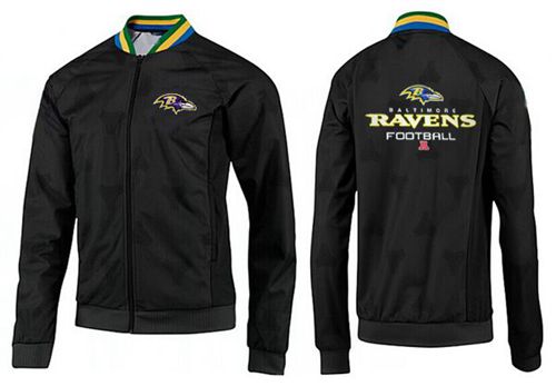 NFL Baltimore Ravens Victory Jacket Black_3