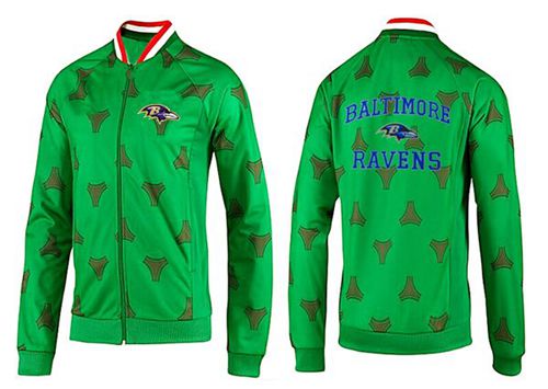 NFL Baltimore Ravens Heart Jacket Green