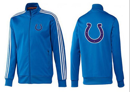 NFL Indianapolis Colts Team Logo Jacket Blue_3