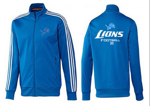 NFL Detroit Lions Victory Jacket Blue_2