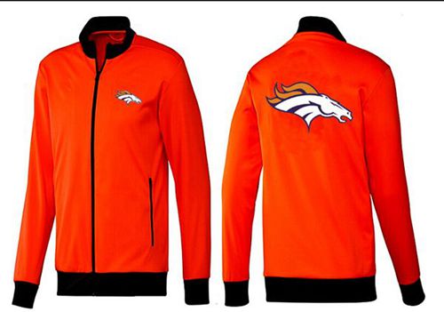 NFL Denver Broncos Team Logo Jacket Orange