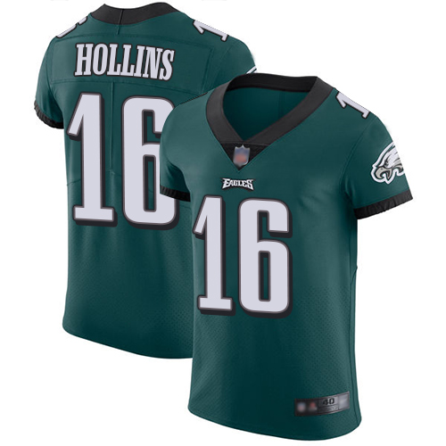 Eagles #16 Mack Hollins Midnight Green Team Color Men's Stitched Football Vapor Untouchable Elite Jersey