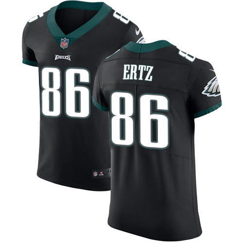 Nike Eagles #86 Zach Ertz Black Alternate Men's Stitched NFL Vapor Untouchable Elite Jersey