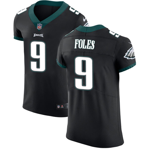 Nike Eagles #9 Nick Foles Black Alternate Men's Stitched NFL Vapor Untouchable Elite Jersey