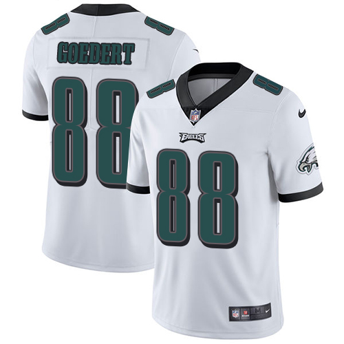 Nike Eagles #88 Dallas Goedert White Men's Stitched NFL Vapor Untouchable Limited Jersey