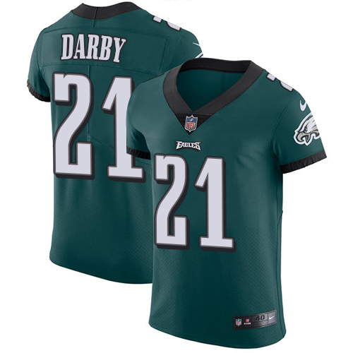 Nike Eagles #21 Ronald Darby Midnight Green Team Color Men's Stitched NFL Vapor Untouchable Elite Jersey