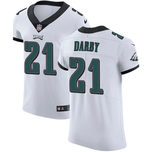 Nike Eagles #21 Ronald Darby White Men's Stitched NFL Vapor Untouchable Elite Jersey