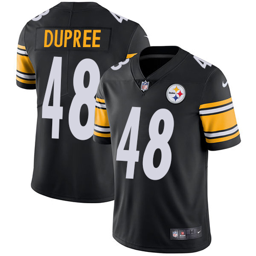 Nike Steelers #48 Bud Dupree Black Team Color Men's Stitched NFL Vapor Untouchable Limited Jersey