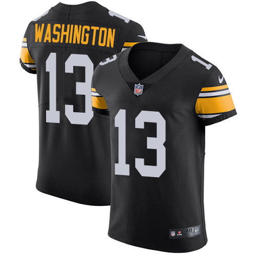 Nike Steelers #13 James Washington Black Team Color Men's Stitched NFL Vapor Untouchable Elite Jersey