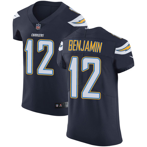 Nike Chargers #12 Travis Benjamin Navy Blue Team Color Men's Stitched NFL Vapor Untouchable Elite Jersey