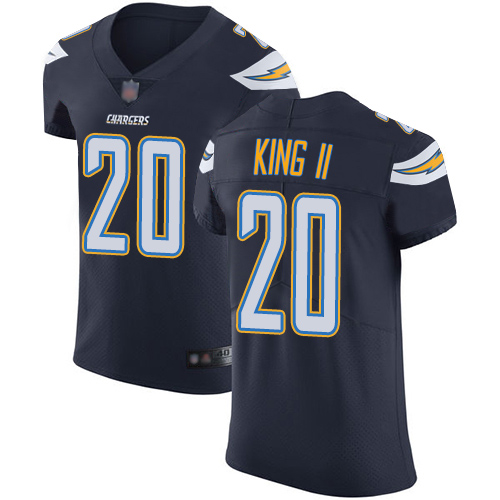 Chargers #20 Desmond King II Navy Blue Team Color Men's Stitched Football Vapor Untouchable Elite Jersey