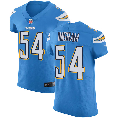 Nike Chargers #54 Melvin Ingram Electric Blue Alternate Men's Stitched NFL Vapor Untouchable Elite Jersey