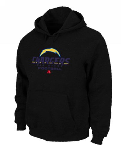 Los Angeles Chargers Critical Victory Pullover Hoodie Black