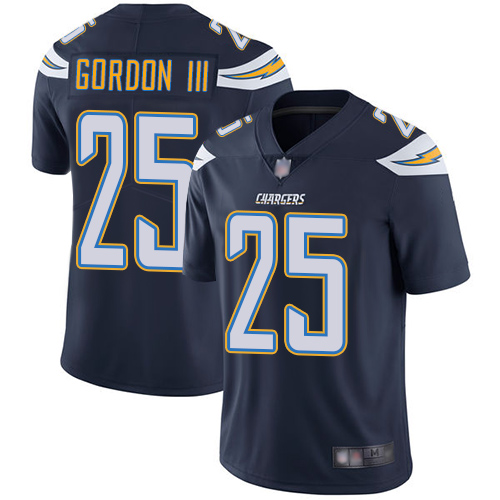 Chargers #25 Melvin Gordon III Navy Blue Team Color Men's Stitched Football Vapor Untouchable Limited Jersey