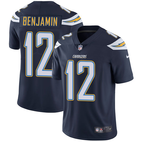 Nike Chargers #12 Travis Benjamin Navy Blue Team Color Men's Stitched NFL Vapor Untouchable Limited Jersey