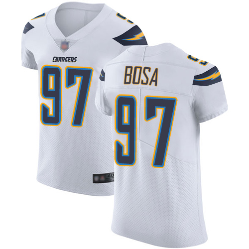 Chargers #97 Joey Bosa White Men's Stitched Football Vapor Untouchable Elite Jersey