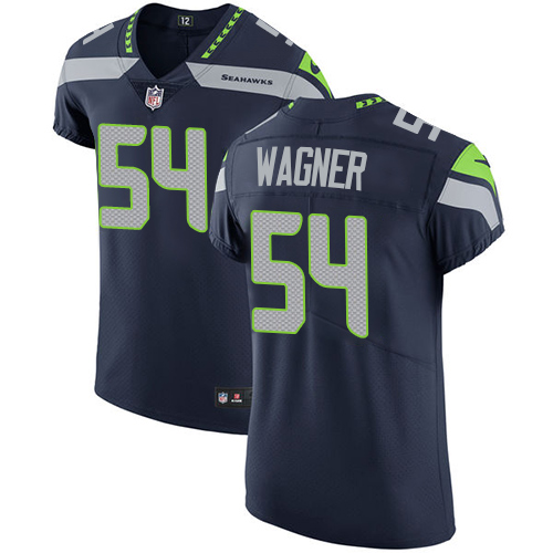 Nike Seahawks #54 Bobby Wagner Steel Blue Team Color Men's Stitched NFL Vapor Untouchable Elite Jersey