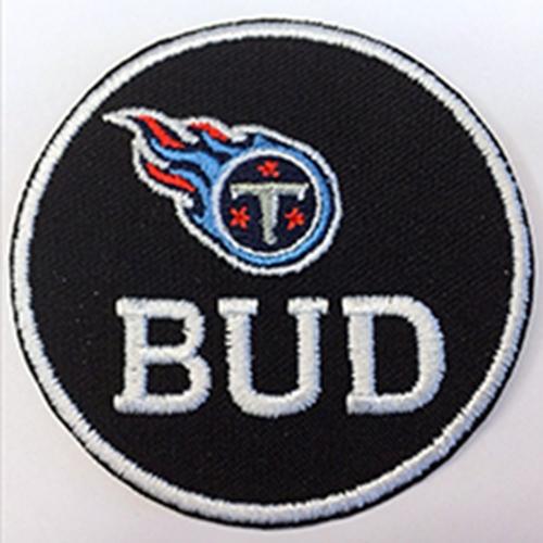 Stitched NFL Tennessee Titans BUD Jersey Patch