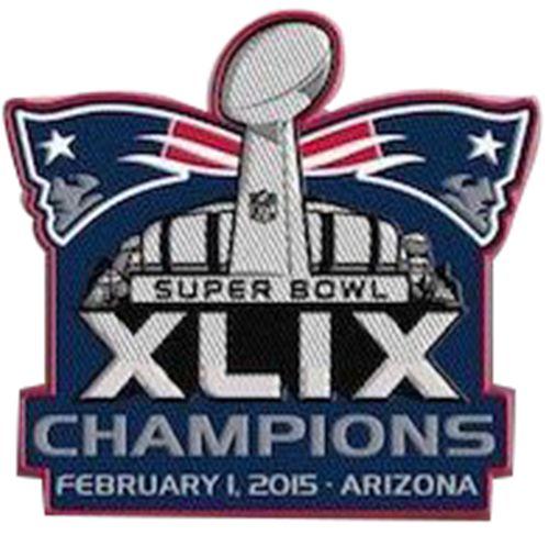 Stitched 2015 NFL Super Bowl XLIX 49 Champions New England Patriots Jersey Patch In Arizona