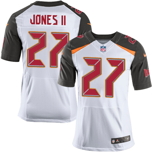 Nike Buccaneers #27 Ronald Jones II White Men's Stitched NFL New Elite Jersey