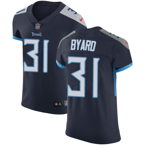 Nike Titans #31 Kevin Byard Navy Blue Team Color Men's Stitched NFL Vapor Untouchable Elite Jersey