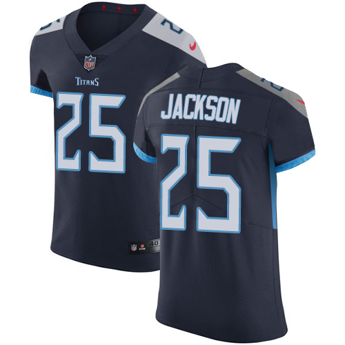 Nike Titans #25 Adoree' Jackson Navy Blue Team Color Men's Stitched NFL Vapor Untouchable Elite Jersey