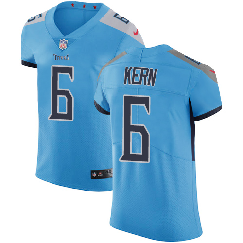 Nike Titans #6 Brett Kern Light Blue Alternate Men's Stitched NFL Vapor Untouchable Elite Jersey