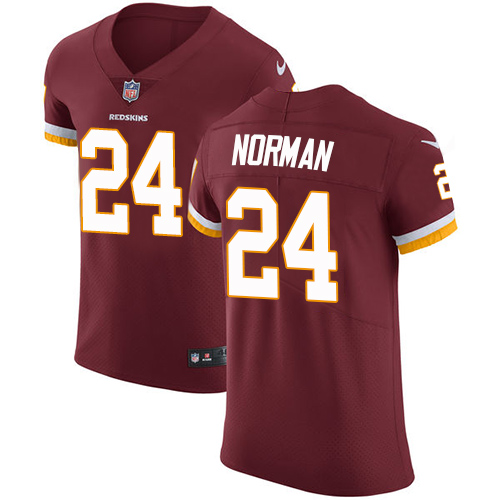 Nike Redskins #24 Josh Norman Burgundy Red Team Color Men's Stitched NFL Vapor Untouchable Elite Jersey