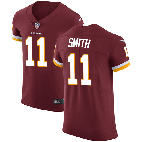 Nike Redskins #11 Alex Smith Burgundy Red Team Color Men's Stitched NFL Vapor Untouchable Elite Jersey