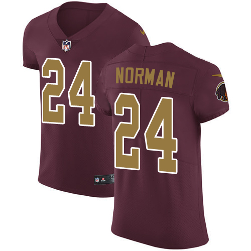 Nike Redskins #24 Josh Norman Burgundy Red Alternate Men's Stitched NFL Vapor Untouchable Elite Jersey