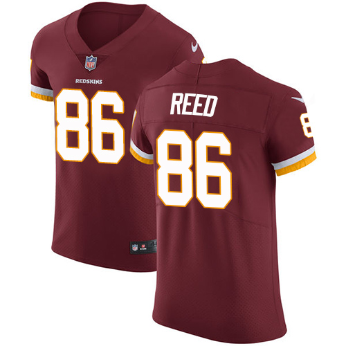 Nike Redskins #86 Jordan Reed Burgundy Red Team Color Men's Stitched NFL Vapor Untouchable Elite Jersey