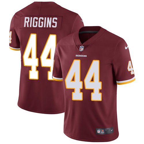 Nike Redskins #44 John Riggins Burgundy Red Team Color Men's Stitched NFL Vapor Untouchable Limited Jersey