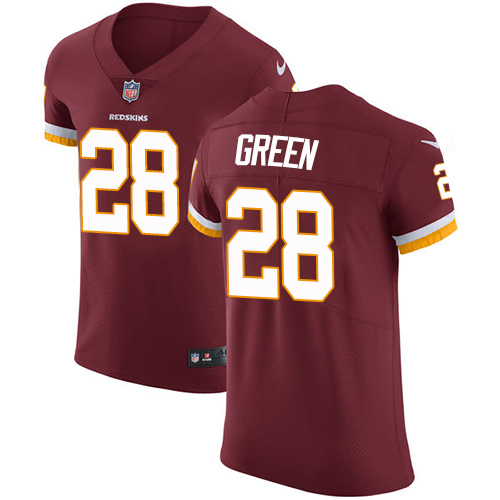 Nike Redskins #28 Darrell Green Burgundy Red Team Color Men's Stitched NFL Vapor Untouchable Elite Jersey