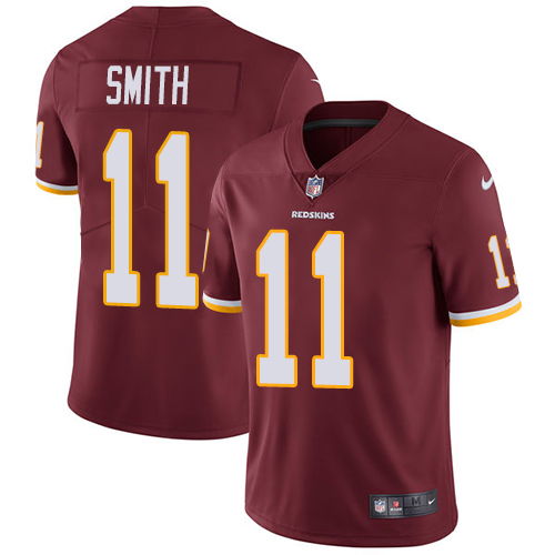 Nike Redskins #11 Alex Smith Burgundy Red Team Color Men's Stitched NFL Vapor Untouchable Limited Jersey