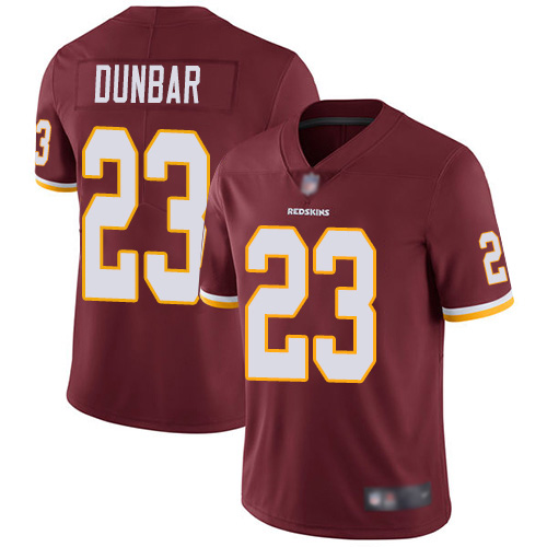 Redskins #23 Quinton Dunbar Burgundy Red Team Color Men's Stitched Football Vapor Untouchable Limited Jersey