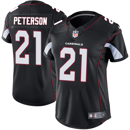 Nike Cardinals #21 Patrick Peterson Black Alternate Women's Stitched NFL Vapor Untouchable Limited Jersey