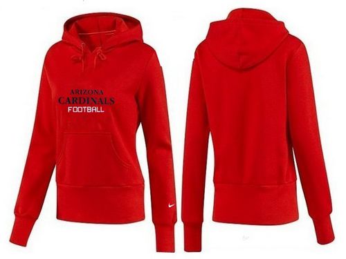 Women's Arizona Cardinals Heart & Soul Pullover Hoodie Red