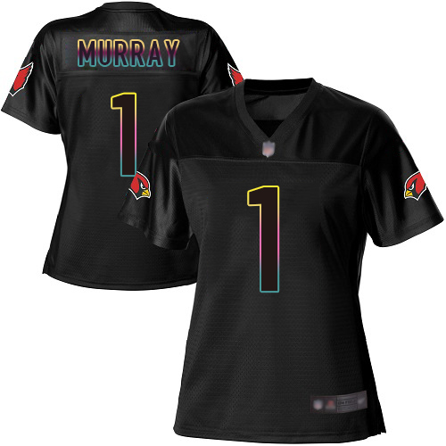 Nike Cardinals #1 Kyler Murray Black Women's NFL Fashion Game Jersey