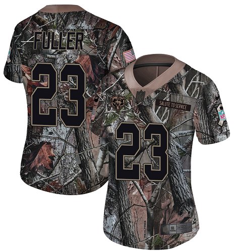 Nike Bears #23 Kyle Fuller Camo Women's Stitched NFL Limited Rush Realtree Jersey